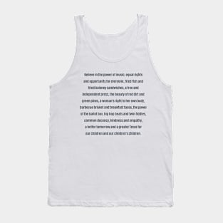 Believer Tank Top